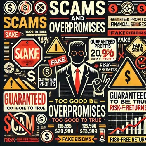 Scams and Overpromises